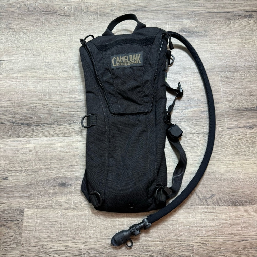 Camelback Cordura Black Backpack 3L Hydration Pack Outdoors Hiking